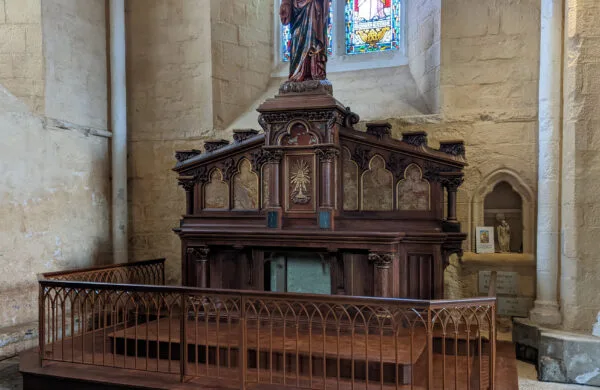 Restauration d'un retable